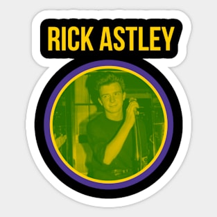 Retro Astley Sticker